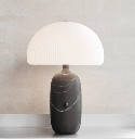 OIBV_VIPP592 Vipp592 Sculpture table lamp, large grey