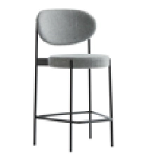 OIBV_ 910705 Verpan Series 430 Bar Stool 65 – Dedar Aoxomoxoa 008