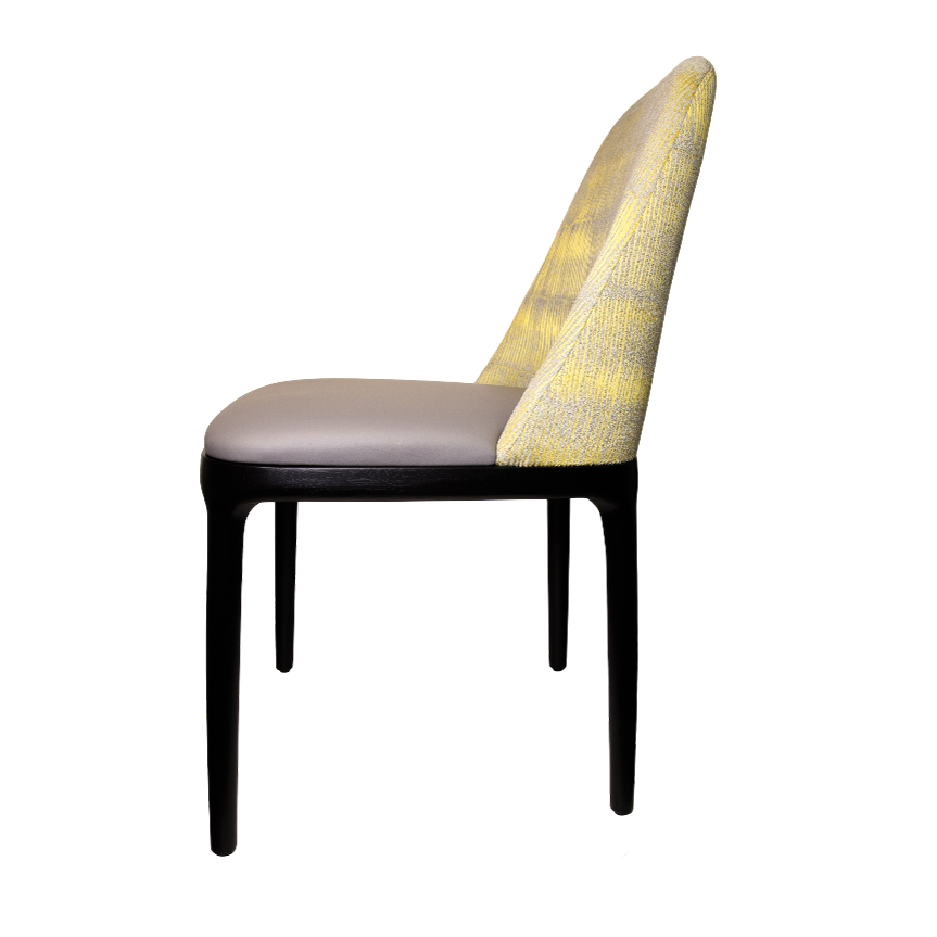 OIBV_UB600347 B100 Chair / OIP Black Leather Fabric