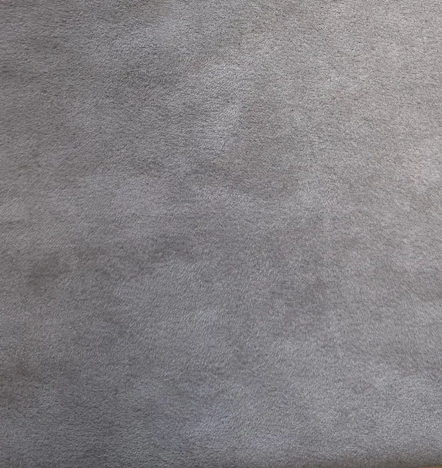 OIBV_UB600232 Fabric - WF790 #03 / Grey Suede / 100% Polyester
