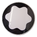 OIBV_UB600235 Wall Logo SNOW CAP - DIAM 500mm